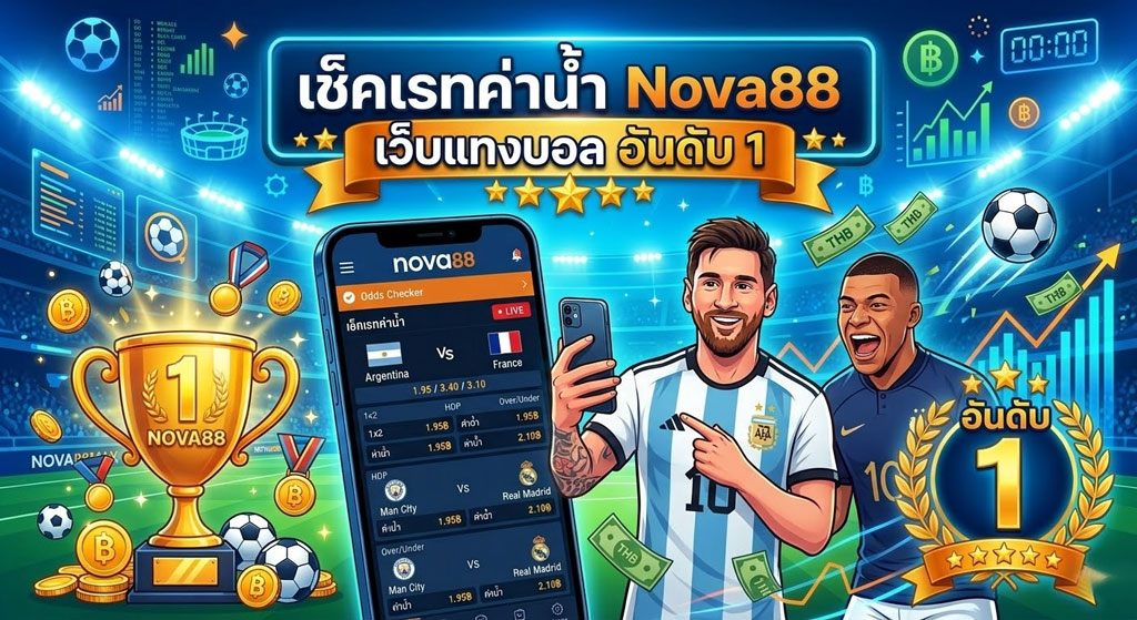 Nova88max เว็บแทงบอล อันดับ 1