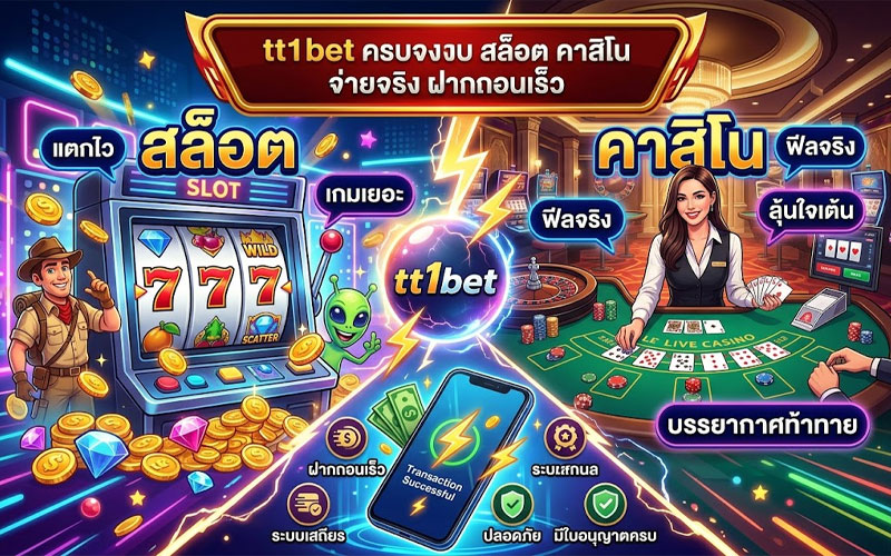 tt1bet สล็อตแตกง่าย