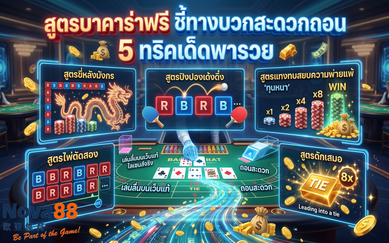 สูตรบาคาร่าฟรี