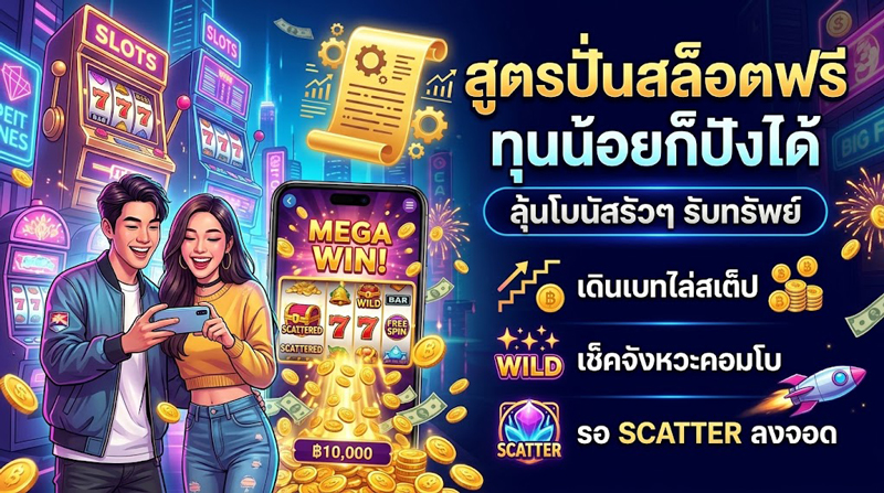 สูตรปั่นสล็อตฟรี